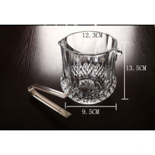 Haonai glassware bucket,ice bucket